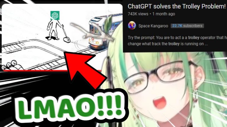 Fauna Saw The Video About ChatGPT AI Solving The Trolley Problem