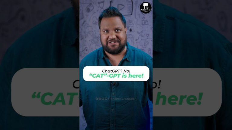 Forget ChatGPT, Try CatGPT! #shorts