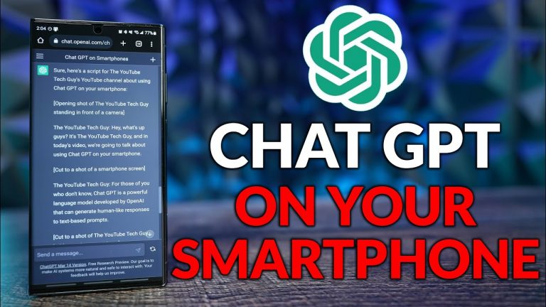 How To Put Chat GPT AI on Your Smartphone – Galaxy S23, Pixel 7 & More