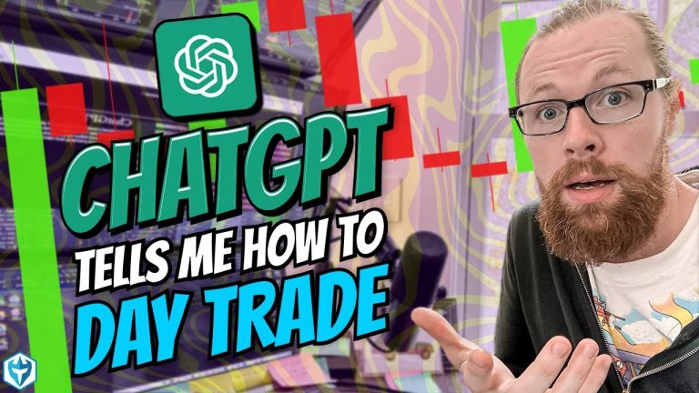 I asked ChatGPT to make me a Day Trading Strategy, and it did! Sort of..