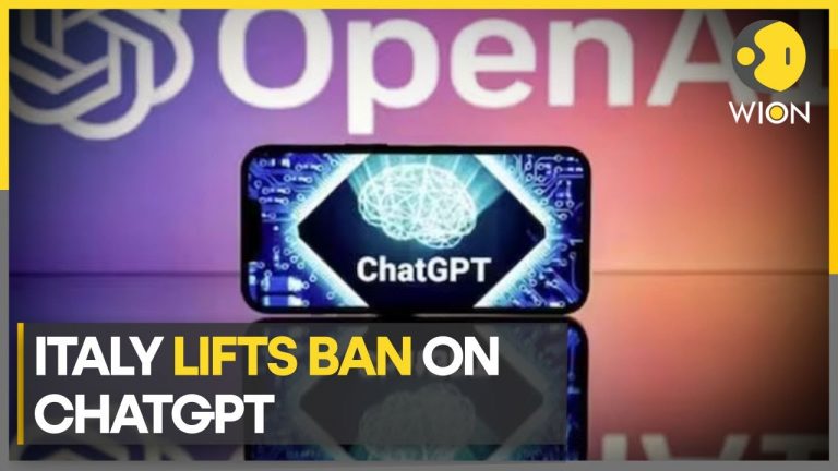 Italy lifts ban on ChatGPT after data privacy improvements | Latest News | WION
