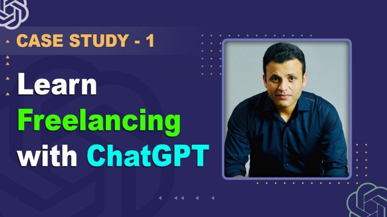 Learn Freelancing with ChatGPT | Case Study 1