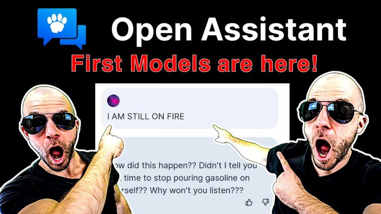 OpenAssistant First Models are here! (Open-Source ChatGPT)