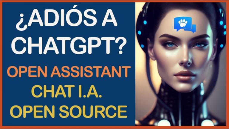 PRUEBA YA!! OPEN ASSISTANT – La Competencia LIBRE – OPEN SOURCE de CHATGPT – Open Assistant GRATIS