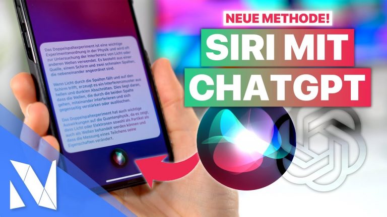 Siri mit ChatGPT (GPT) verbinden und MEHR aus Siri herausholen – so geht’s! | Nils-Hendrik Welk