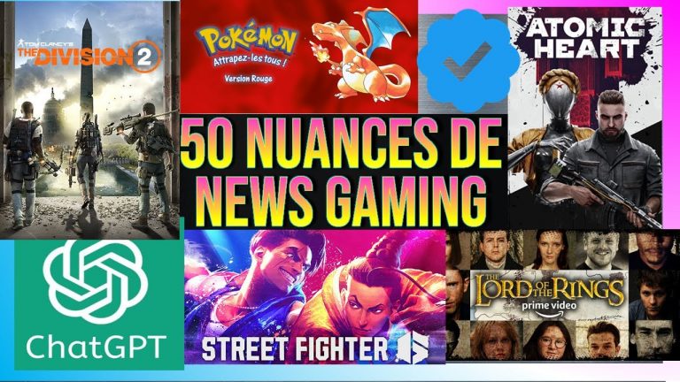 Street Fighter 6, French Direct, The DIvision 2, Atomic Heart, Chatgpt interdit?, Tnafo, etc…
