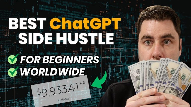 The BEST ChatGPT Hustle To Make Money Online For Free In 2023!