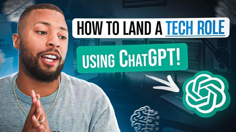 Uncover the Secret to Landing a Tech Job with ChatGPT!