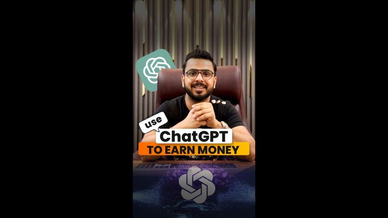Use ChatGPT to earn money from YouTube & Instagram