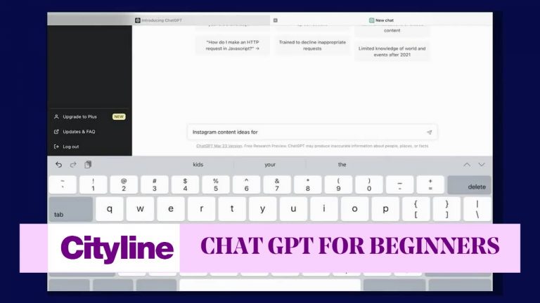 What you need to know to use ChatGPT for the first time