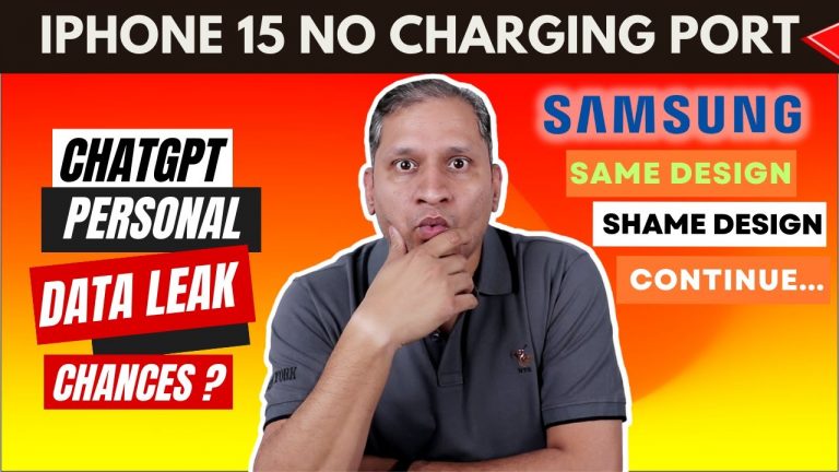 iPhone 15 No Charging Port, ChatGPT DATA Leak, Samsung Galaxy A54 A24, Netflix No Password Sharing ?