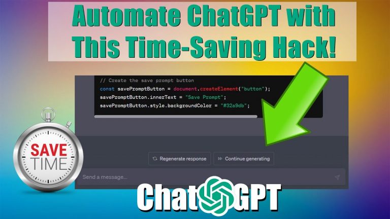 Automate ChatGPT with This Time-Saving Hack! #chatgpt #openai #plugin #booklet #automate
