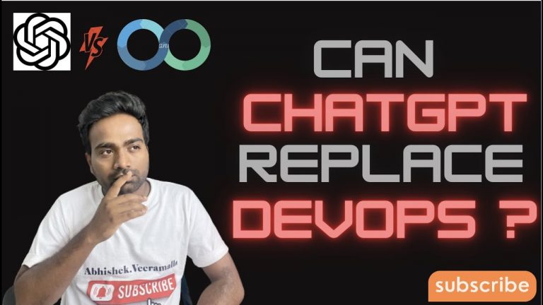 CAN CHATGPT REPLACE DEVOPS ? | ARE DEVOPS JOBS SAFE ? |CHATGPT vs DEVOPS | #devops #openai #chatgpt