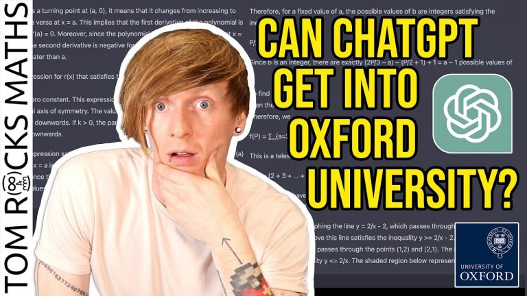 Can ChatGPT Pass the Oxford University Admissions Test?
