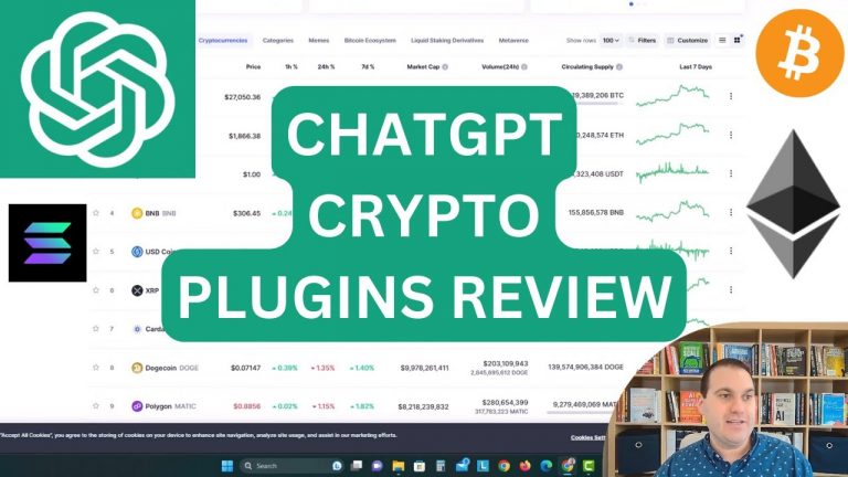 ChatGPT Plugins Review: CoinCap, Bitcoin Sentiment & Crypto Market News. Can ChatGPT analyze Crypto?