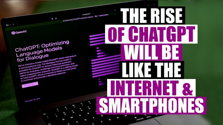 ChatGPT Will Change the World Similar to the Birth of the Internet
