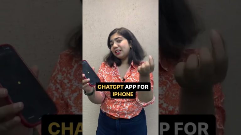ChatGPT app has been rolled out for iPhone’s #shorts #chatgpt #iphone