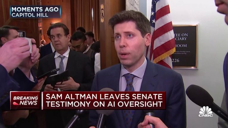 ChatGPT creator Sam Altman reflects on the Senate’s A.I. regulatory hearing