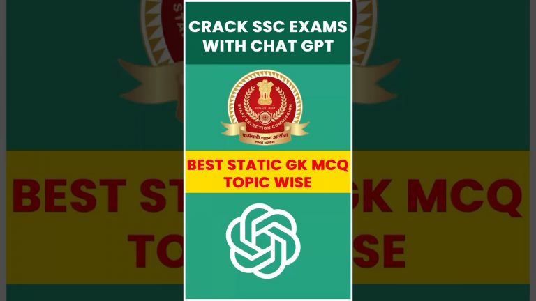 Crack SSC Exams With Chat GPT #chatgpt #chatgpthack #chatgpthindi