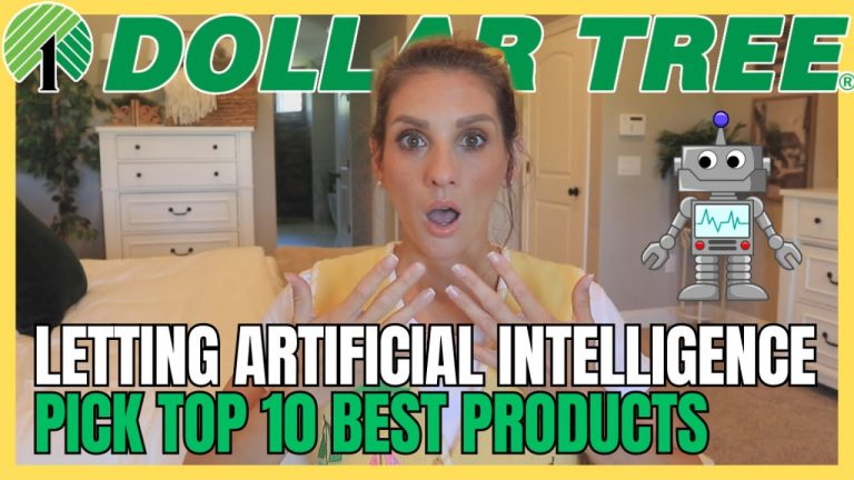 DOLLAR TREE HAUL **BEST TOP 10 PRODUCTS ACCORDING TO CHATGPT** $1.25 ITEMS