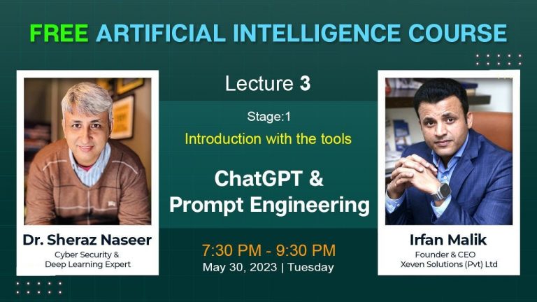 Free AI Learning Course | Lecture 3 – ChatGPT & Prompt Engineering | Live Session
