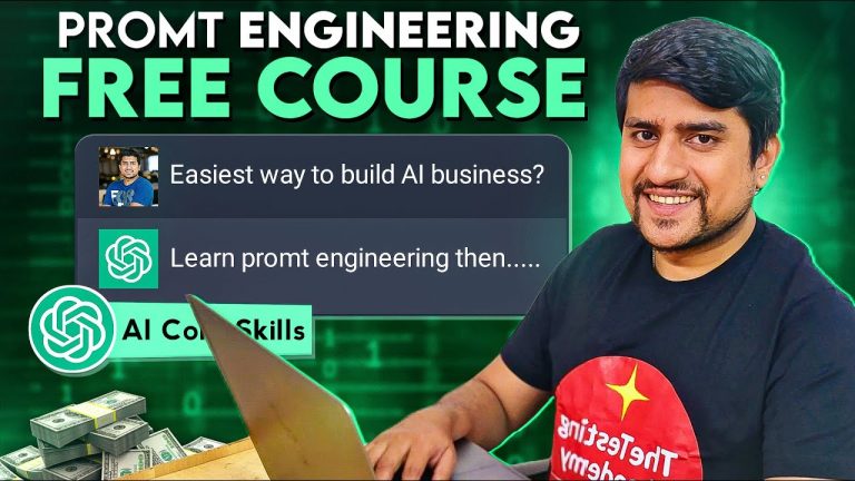Free Prompt Engineering Course | Chatgpt Course