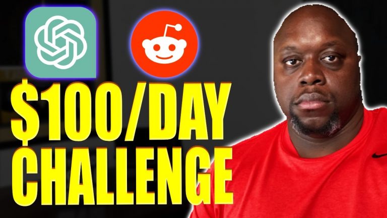 How To Make $100/Day With ChatGPT Reddit And Affiliate Marketing Challenge