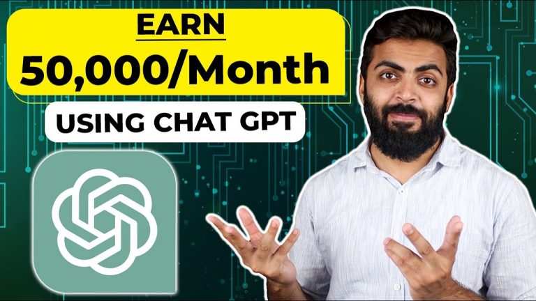 How to Earn Money Using Chat GPT | Earn 50,000/Month