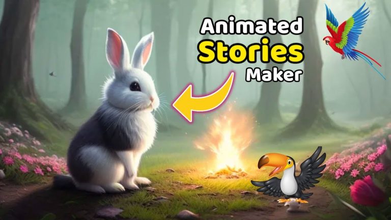 How to make animated Stories with Chatgpt in 5 minutes | Tutorial in Urdu & Hindi