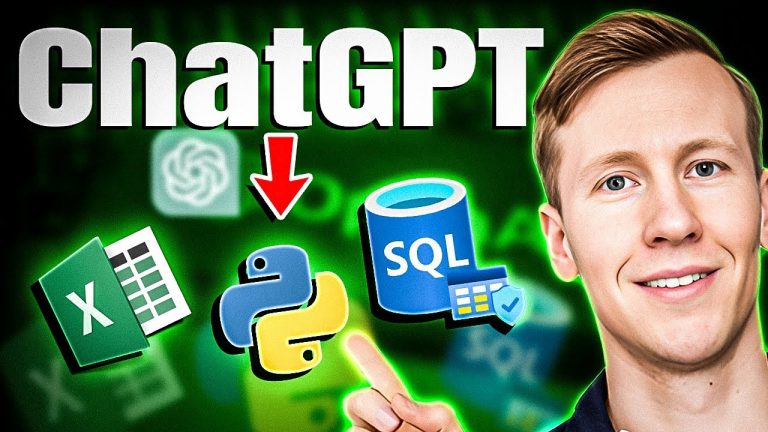 I Quit Coding – How I use ChatGPT instead as Data Analyst