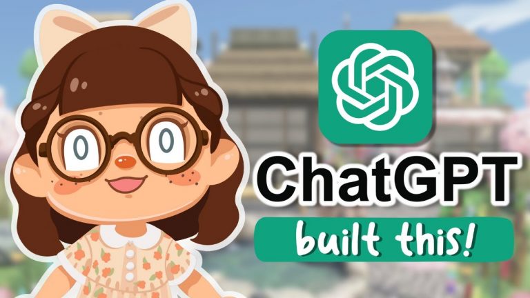 I let chatGPT control my animal crossing build…