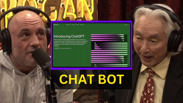 Michio Kaku: ChatGPT Is Just A Chat Bot | Joe Rogan Experience