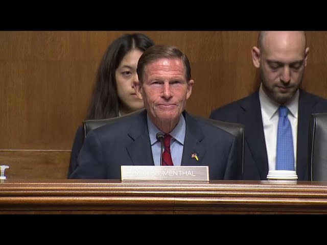 Sen. Blumenthal’s Opening Remarks Created by ChatGPT