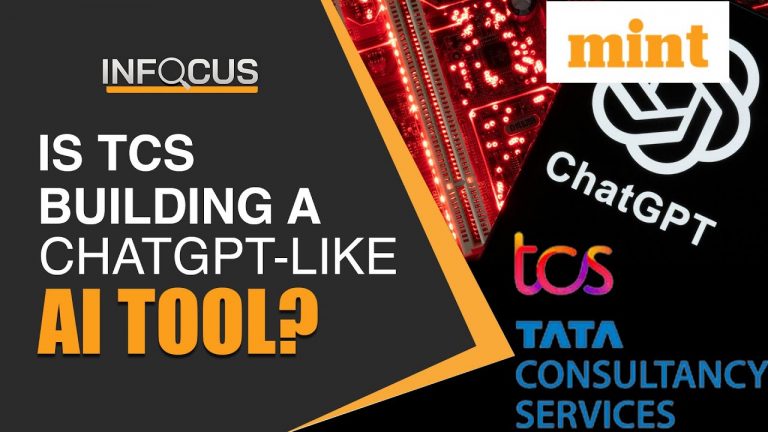 TCS is building its own ChatGPT like generative AI tech; Plan revealed | Watch | Mint Infocus