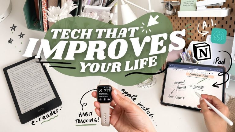 TECH THAT CHANGED MY LIFE | Apple Watch, AI (chatGPT), iPad & more