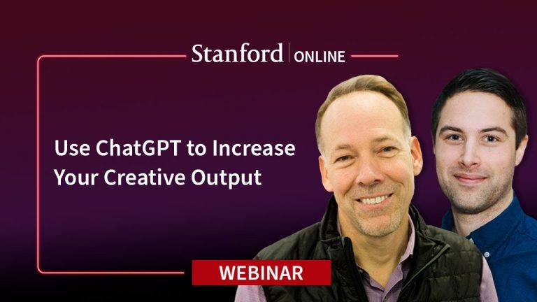Webinar – How [You] Can Use ChatGPT to Increase Your Creative Output