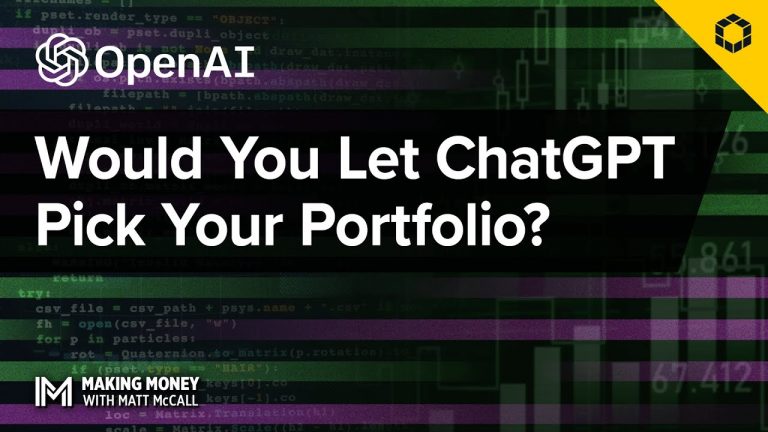 Would You Let ChatGPT Pick Your Portfolio?