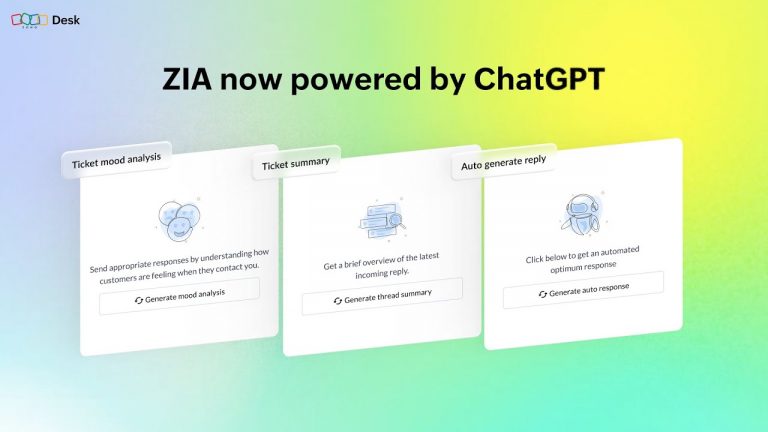 Zia powered by ChatGPT