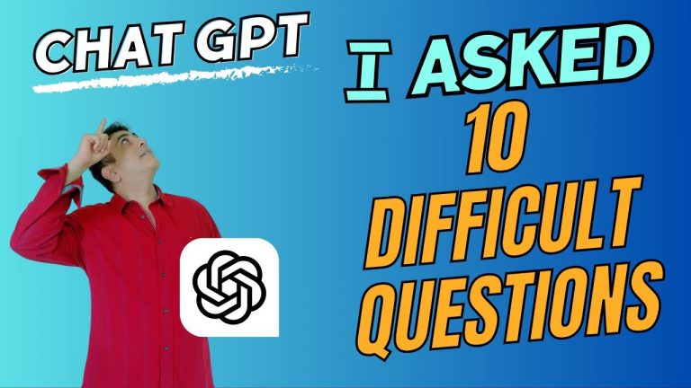 10 ChatGPT Questions || This will Change your Life