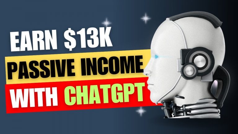 $13,276 A Month Passive Income With ChatGPT – Make Money Online