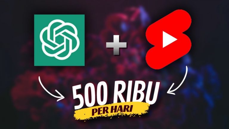 500 Ribu/Hari Dengan COPY PASTE Chat GPT + Youtube Shorts – Cara dapat uang dari internet