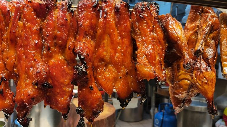 BBQPork, Crispy#Piglet #RoastedDuck belly #RoastedGoose #Chicken #HongkongStreetFood #ASMR #chatgpt