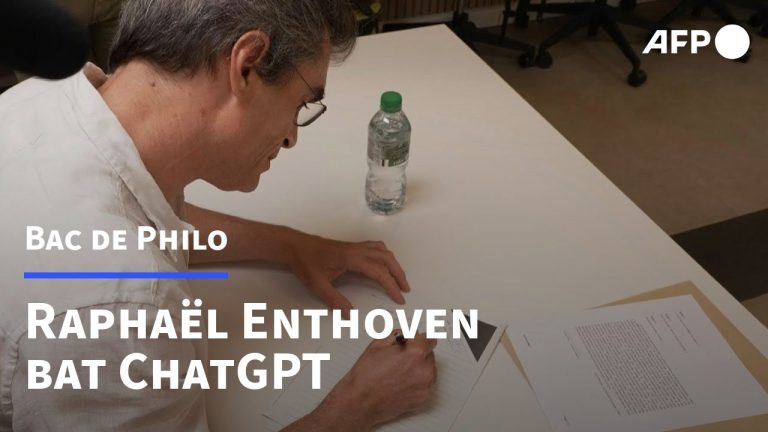 Bac de philosophie: Raphaël Enthoven bat ChatGPT | AFP