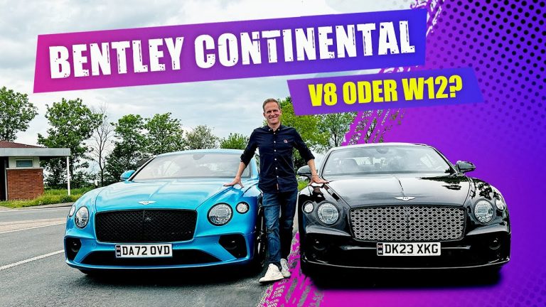 Bentley Continental GT | V8 oder W12 Welcher ist besser? | ChatGPT steuert | Matthias Malmedie
