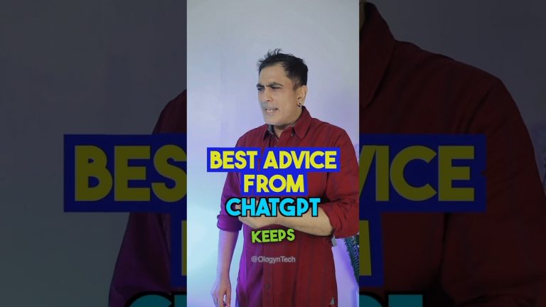 Best Advice from ChatGPT #shorts