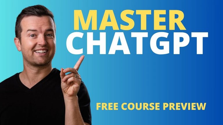 ChatGPT Course: Learn ChatGPT with My Udemy Course Look