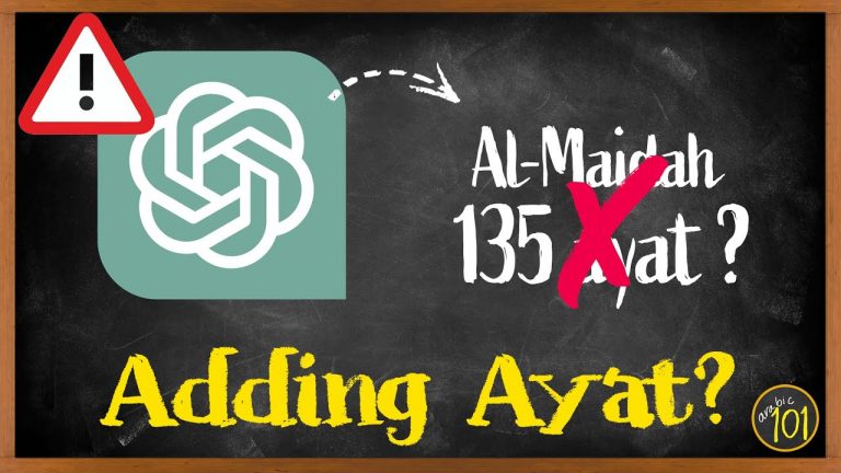 ChatGPT DISTORTING the Qur’an (WARNING!) | Arabic101