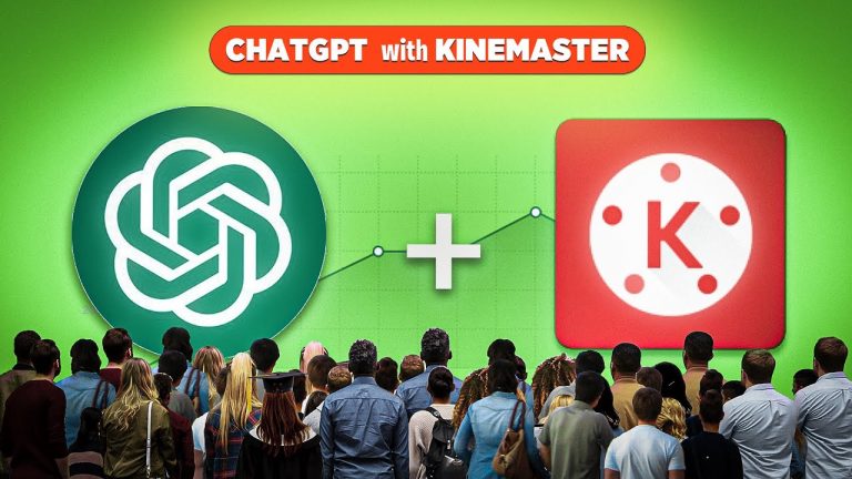 ChatGPT and KineMaster – Mobile Video Editing like a pro