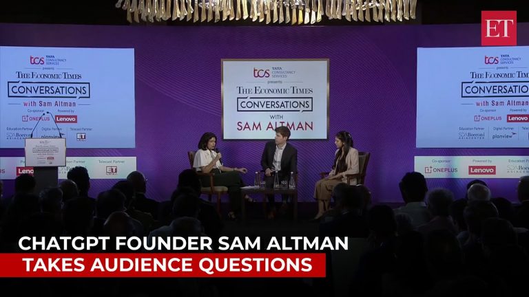 ChatGPT founder Sam Altman: AI is not a creature but a tool | Full Q&A