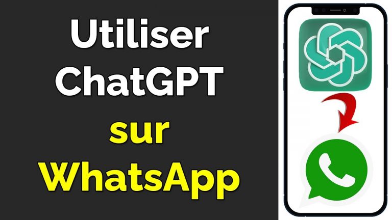 Comment utiliser ChatGPT sur WhatsApp, avoir GPT4 WhatsApp